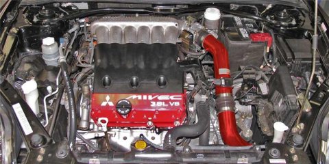 K&N 06 Eclipse GT 3.8L V6 Red Typhoon Short Ram Intake