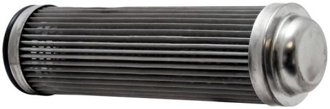 K&N 1.688in OD x 5.625in L 100 Micron In-Line Fuel/Oil Filter