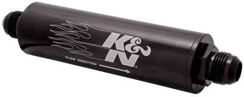 K&N 2in OD x 9in L 12AN 25 Micron In-Line Fuel/Oil Filter
