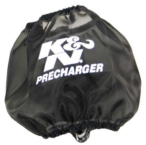 K&N PreCharger Round Straight Air Filter Wrap for 01-14 Honda TRX500 - Black