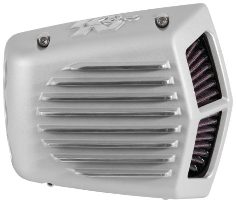 K&N Street Metal Intake System - Shaker Touring 2017 Silver Intake System-Harley-Davidson