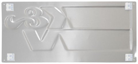 K&N Embossed Metal Sign 9in H x 20in W