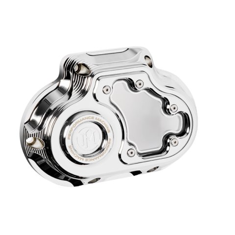 Performance Machine Vision Clutch Cover W/Bezel - Chrome