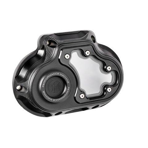 Performance Machine Vision Clutch Cover W/Bezel - Black Ops