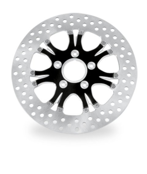 Performance Machine Disc/Carr 11.8 Heathen Front Left - Contrast Cut Platinum
