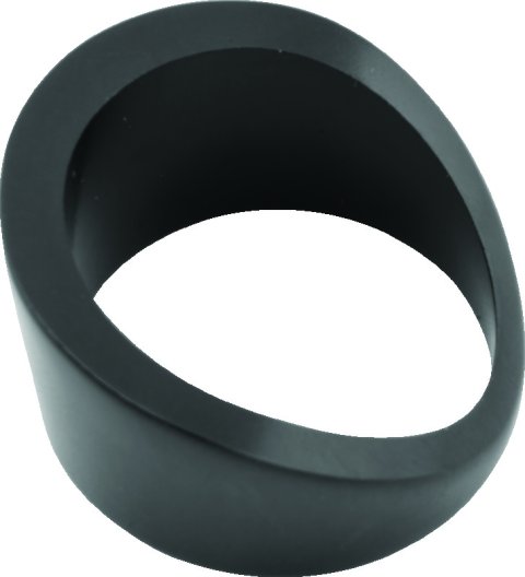 Performance Machine Spacer Left/Right Master Cylinder Chubby - Black Ano