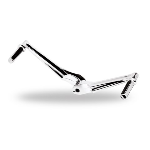Performance Machine Shift Lever Assembly Floorboard - Chrome