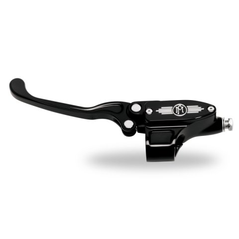 Performance Machine 11/16 Clutch Master Cylinder - Contour - Black Ops