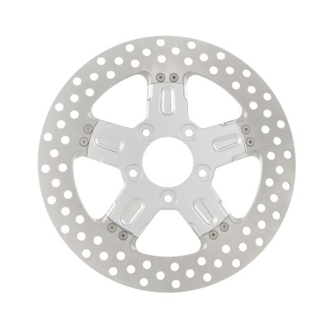 Performance Machine Disc/Carr 11.8 Formula Rear - Chrome