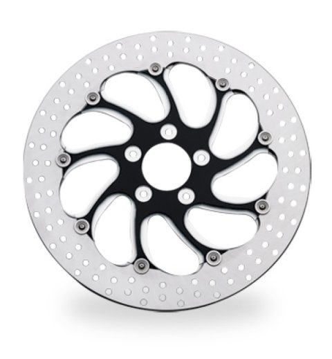Performance Machine Disc/Carr 13x.20 Sf Torque Front Left - Contrast Cut Platinum