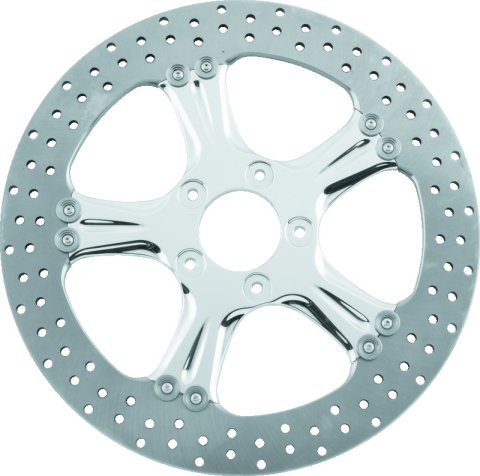 Performance Machine Disc/Carr 13x.20 Sf Wrath Front - Polished