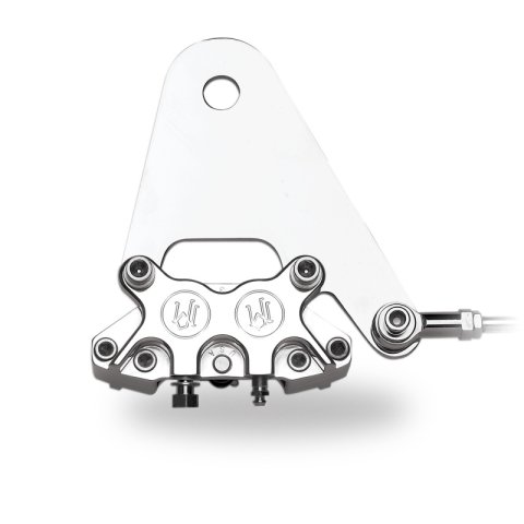 Performance Machine Rear Brake 125x4R x 11.5in Disc - Chrome