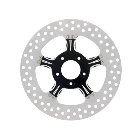 Performance Machine Disc/Carr 11.8 Fierce Rear - Contrast Cut Platinum