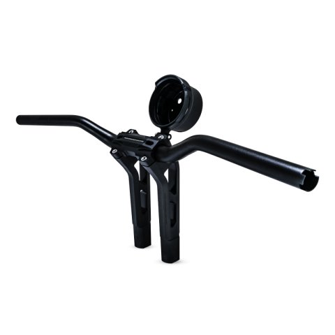 Performance Machine Round Gauge Relocation Kit - Black Ops