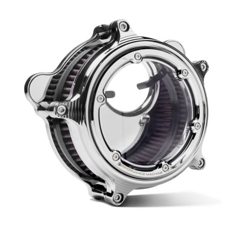 Performance Machine 23-Up CVO, 2024 Touring Vision Series Air Cleaner - Chrome