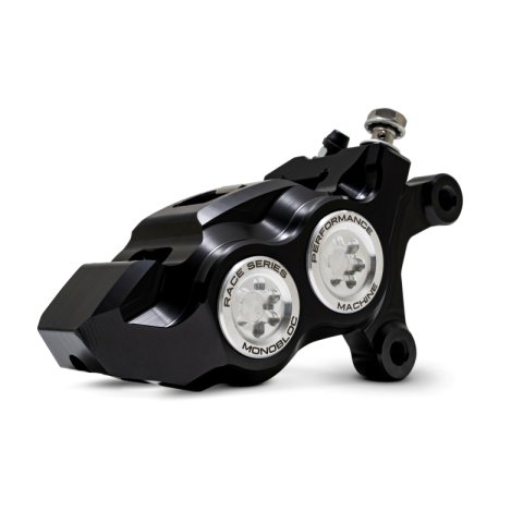 Performance Machine 08-23 FL,18-24 M8 Sftail,06-17 VRod 137x4B Rce Series Monobloc Caliper Right CLR