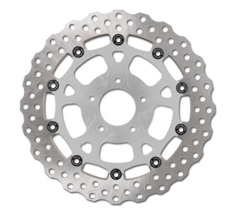 Performance Machine Disc Carr Dominator 320Mm X .20 Ff No O/S Front Chrome