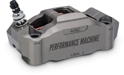 Performance Machine 125 x 4 Race Series Radial Mount Caliper with ARC - Right - Gunmetal Grey