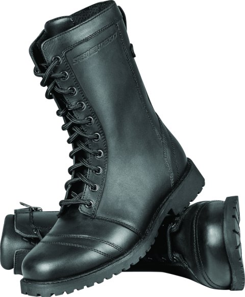 Speed and Strength Fast Times Leather Boots Black Womens Size - 6