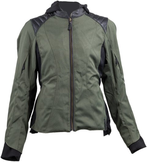 Speed and Strength Daydream Textile Jacket Olive/Black Womens - 2XL