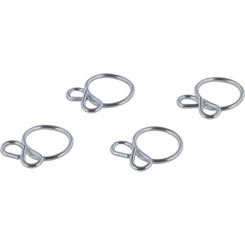 All Balls Racing Hose Clamp 4 Pack - 7.6mm