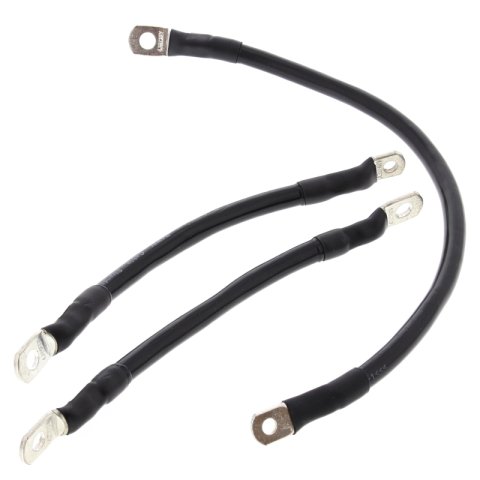 All Balls Racing 95-98 Harley-Davidson FXD Super Glide Battery Cable Kit Black