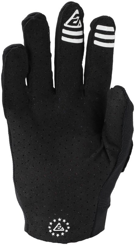 Answer Aerlite Gloves Black/White Youth - Large