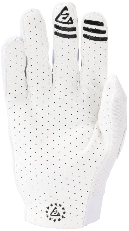 Answer Aerlite Gloves White/Black Logo Youth - Small
