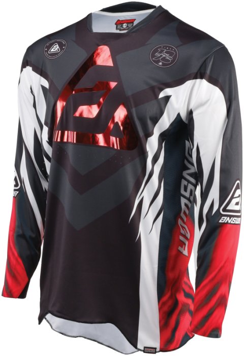 Answer Elite Xotic Jersey Crimson/Black - Small