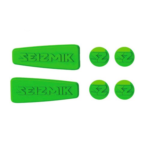 Seizmik Kawasaki Pursuit Mirror Color Insert Kit - Lime Green