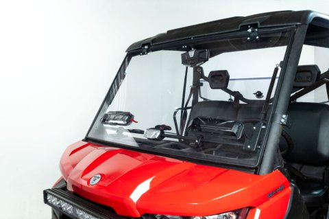 Seizmik 16-23 Can Am Defender HD5-HD10/MAX Windshield Flip Up Vented