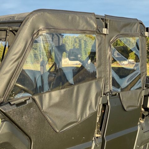 Seizmik 17-22 Can Am Defender HD7-HD10 Soft Upper Door Kit