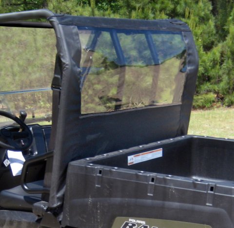 Seizmik 09+ Polaris Ranger 570-800 Ranger - Full Ranger EV Rear Dust Panel