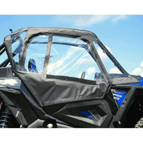 Seizmik 18-21 Polaris RZR Turbo S Soft Doors w/ Zippers Kit
