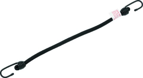 BikeMaster Bungee 18in Heavy Duty 2 Hook Black
