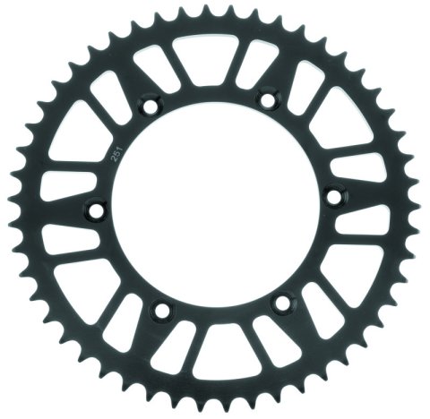 BikeMaster Honda Yamaha Rear Steel Sprocket 520 50T - Black