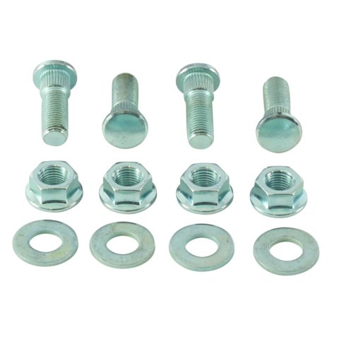 QuadBoss 05-08 Polaris Ranger 500 2x4 (03) Front Wheel Stud & Nut Kit