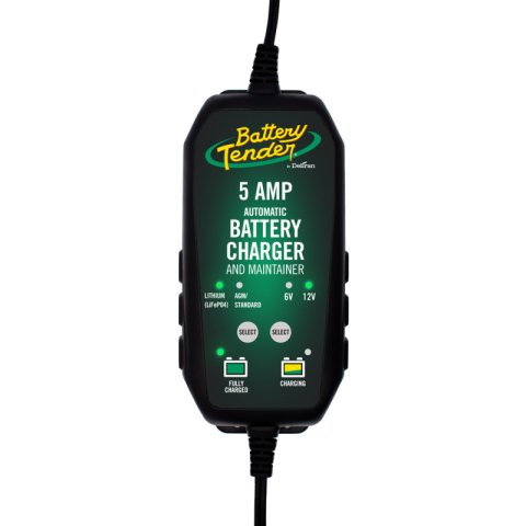 Battery Tender 12V 5A Lead Acid & Lithium Selectable Battery Charger