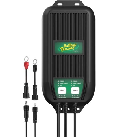 Battery Tender 20A 12V Wave Charge Pro 2 Bank Battery Charger Marine