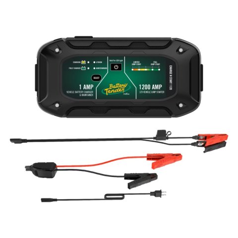 Battery Tender Charge N Start 1120 1A Battery Charger & 1200A Jump Starter