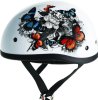Skid Lids White Rose Original Helmet - 2XL