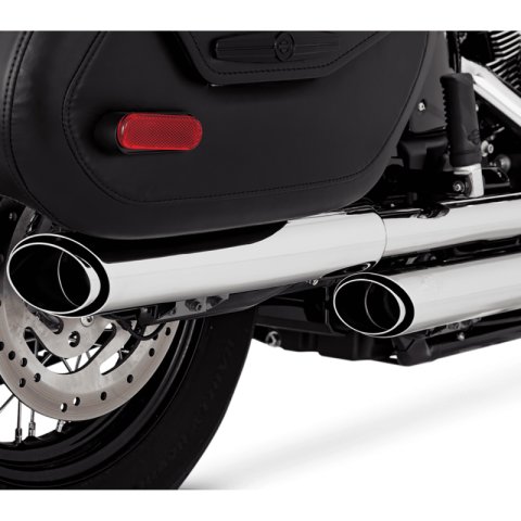 Vance & Hines 18-22 Harley-Davidson Softail Heritage Twin Slash PCX Slip-On Exhaust - Chrome