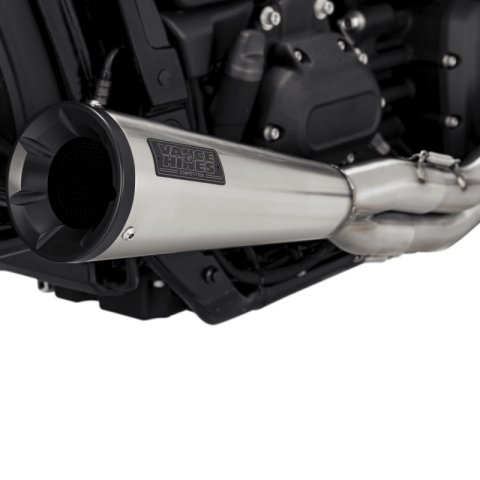 Vance & Hines HD Softail Fat Bob 18-22 Upsweep SS 2-1 PCX Full System Exhaust