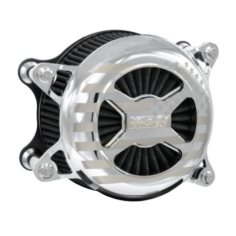 Vance & Hines 17-21 HD Touring/Softail VO2 America - Chrome