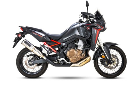 Vance & Hines HONDA 2021 Africa Twin S/O SS Slip-On Exhaust