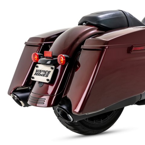 Vance & Hines 17-23 Harley-Davidson Touring/CVO Touring/Trike Twin Slash Round Slip-ons
