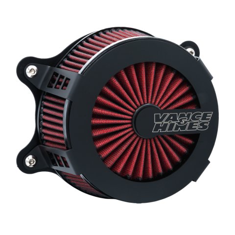 Vance & Hines 23+ HD Road/Street Glide Cage Fighter Air Intake - Black