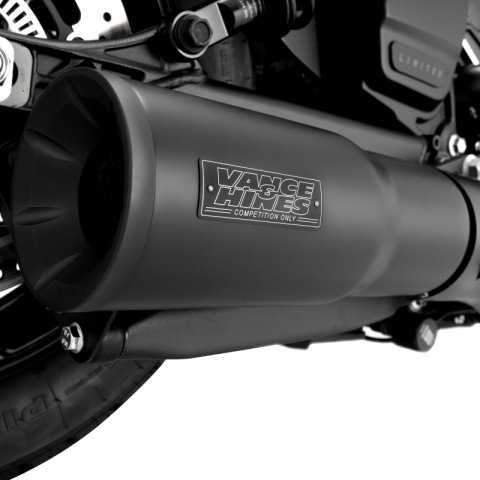 Vance & Hines 2025 Indian Scout Hi-Output Black Slip-On Exhaust