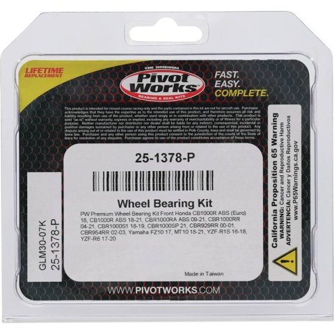Pivot Works Premium Wheel Bearing