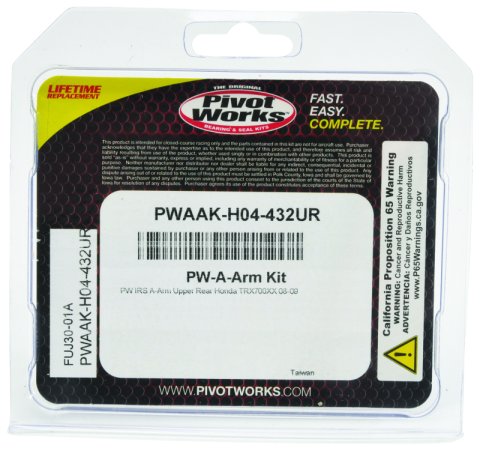 Pivot Works 08-09 Honda TRX700XX IRS Kit - Rear Upper A-Arm 1 Kit Req Per Veh